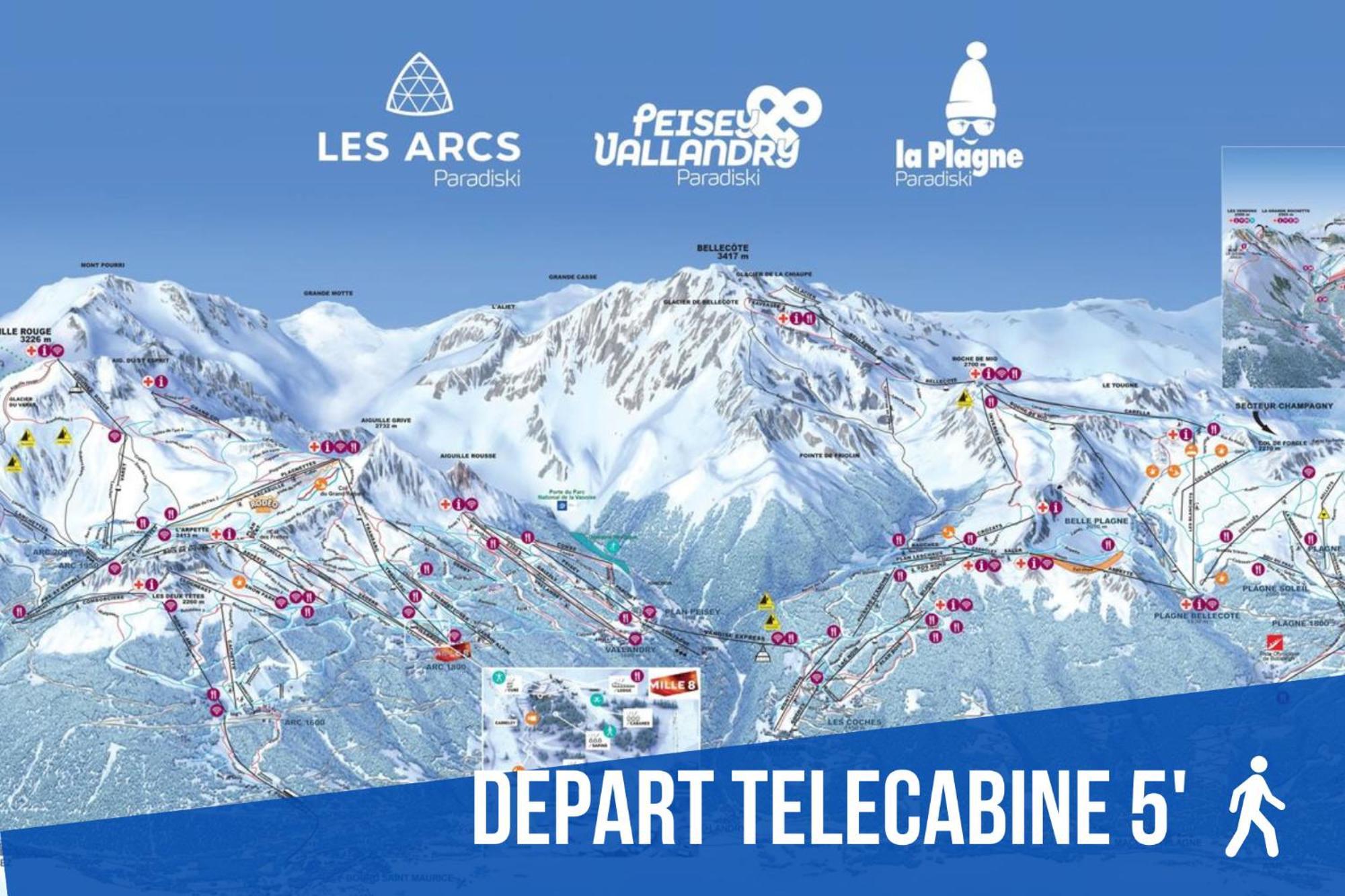 Elegant Et Moderne Avec Vue Montagne Au Coeur De Paradiski - Garage - 8pers - 90m2 - Sabaudinha