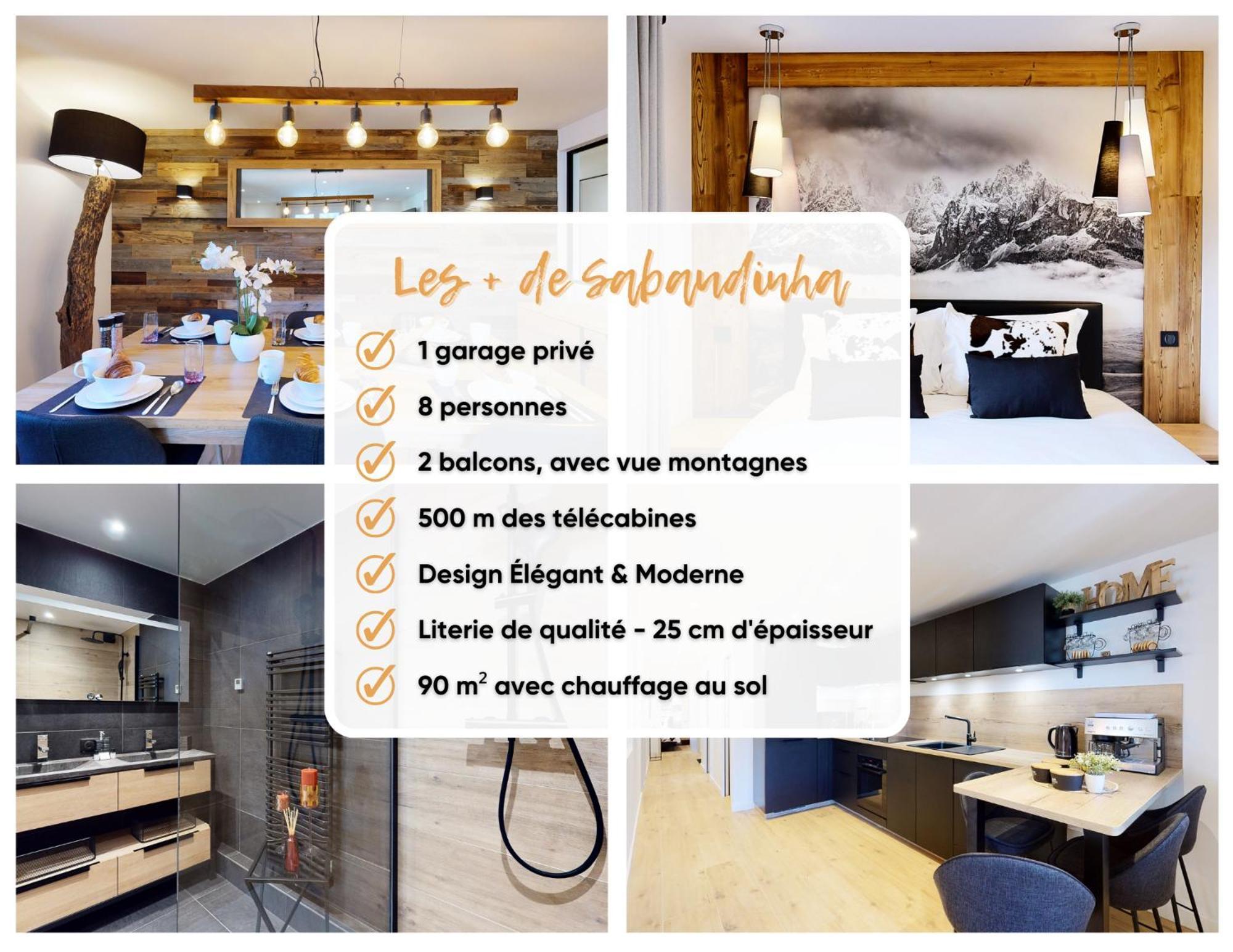 Elegant Et Moderne Avec Vue Montagne Au Coeur De Paradiski - Garage - 8pers - 90m2 - Sabaudinha La Plagne
